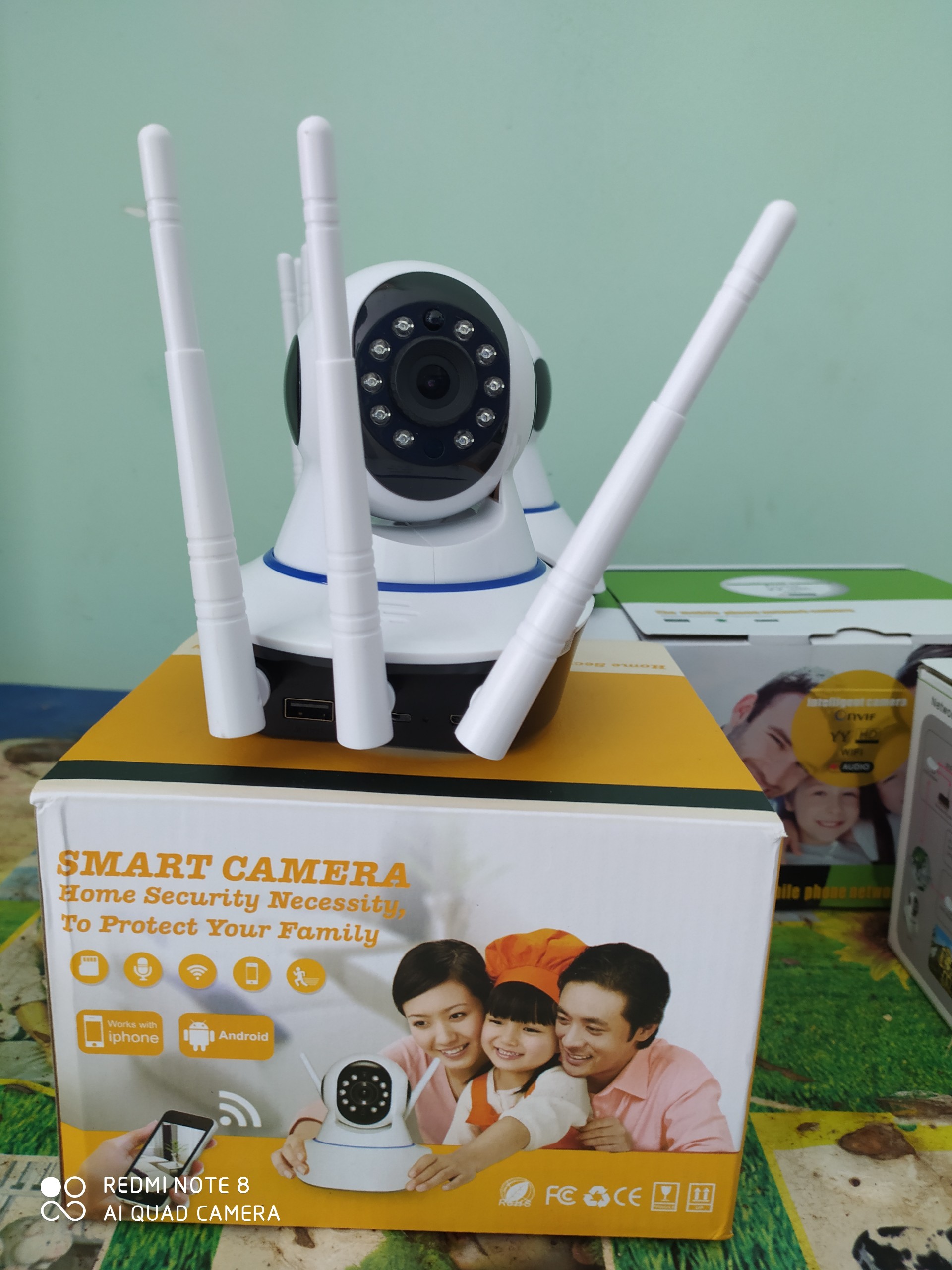 CAMERA IP WIFI 3 RÂU HD1080 LOẠI RẺ